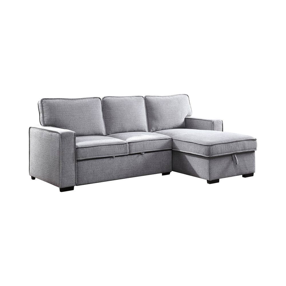 Beech wood corner sofa 220 x160 cm - DECO346