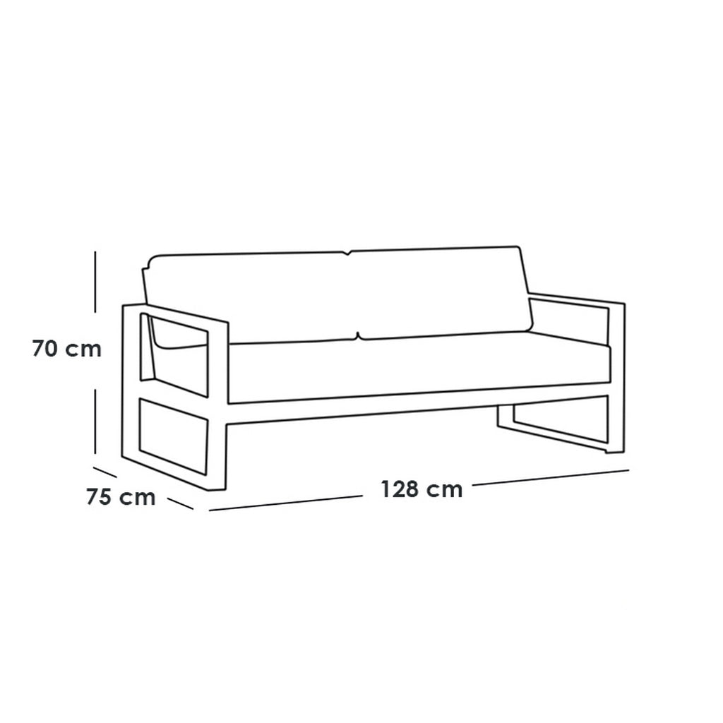 Outdoor set - 4 pieces - FOD49