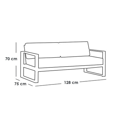 Outdoor set - 4 pieces - FOD49