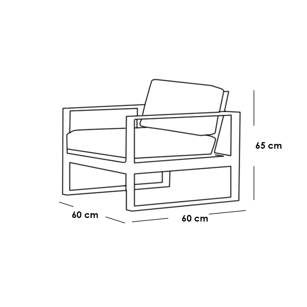 Outdoor set - 6 pieces - FOD51