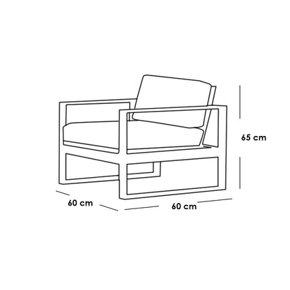 Outdoor set - 6 pieces - FOD51