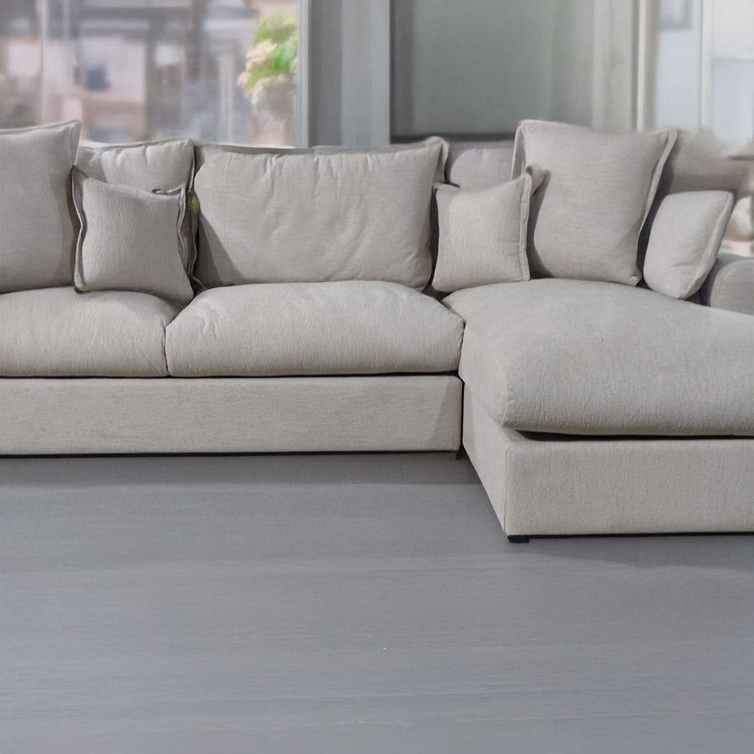 Beech wood corner sofa 290×170cm - KAB11