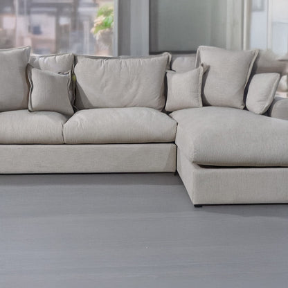 Beech wood corner sofa 290×170cm - KAB11
