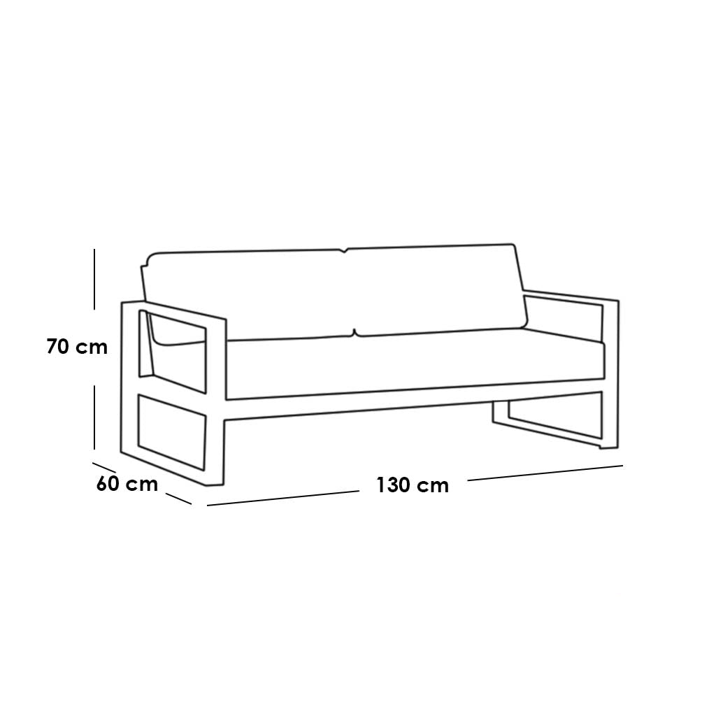 Outdoor set - 4 pieces - FOD47