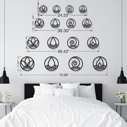 ديكور حائط - مقاسات متعددة - RNE74