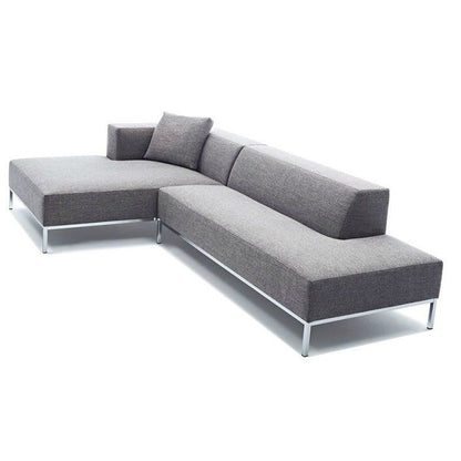 Beech wood corner sofa 270 x 170 cm - DECO255