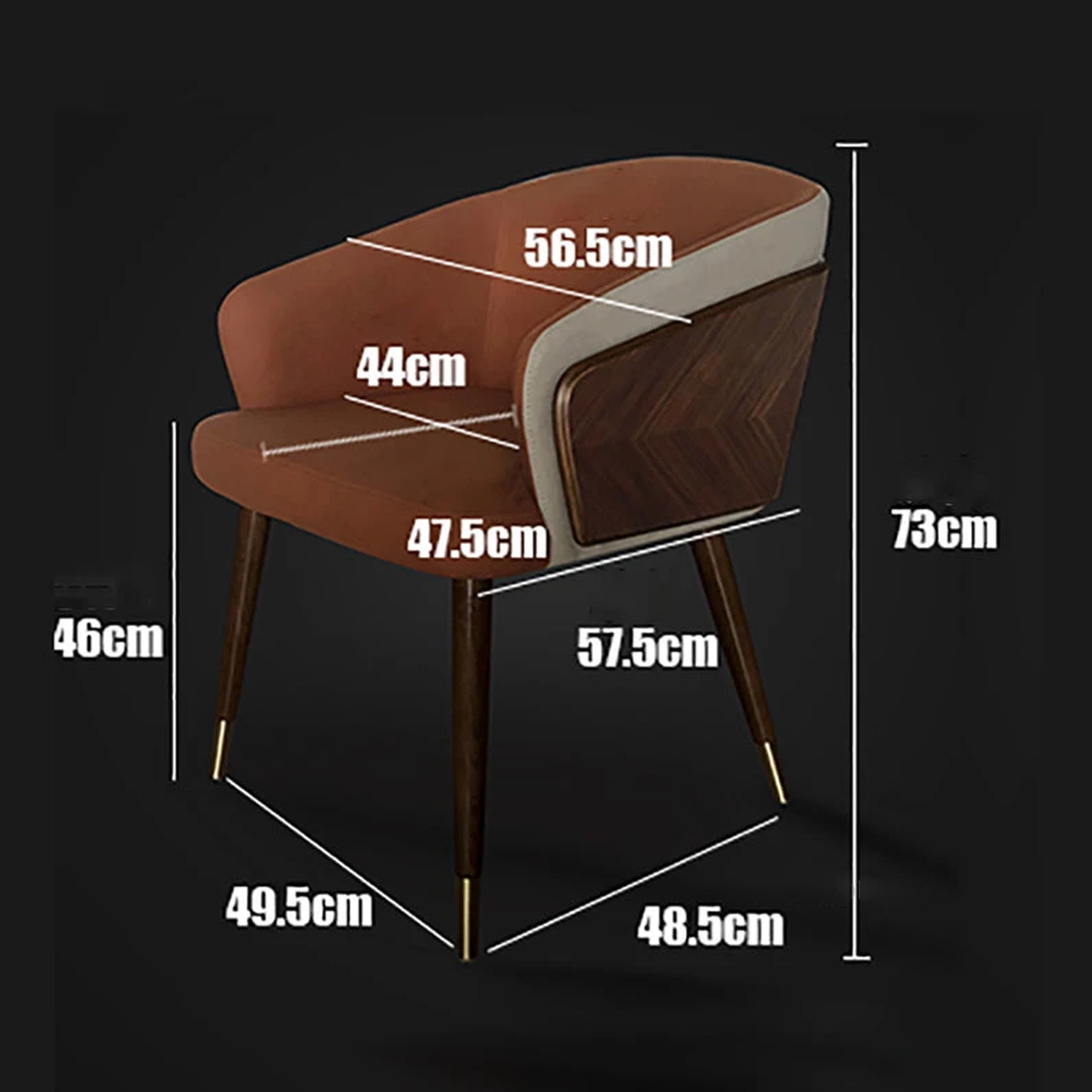 Dining chair 50×50 cm - MADE213
