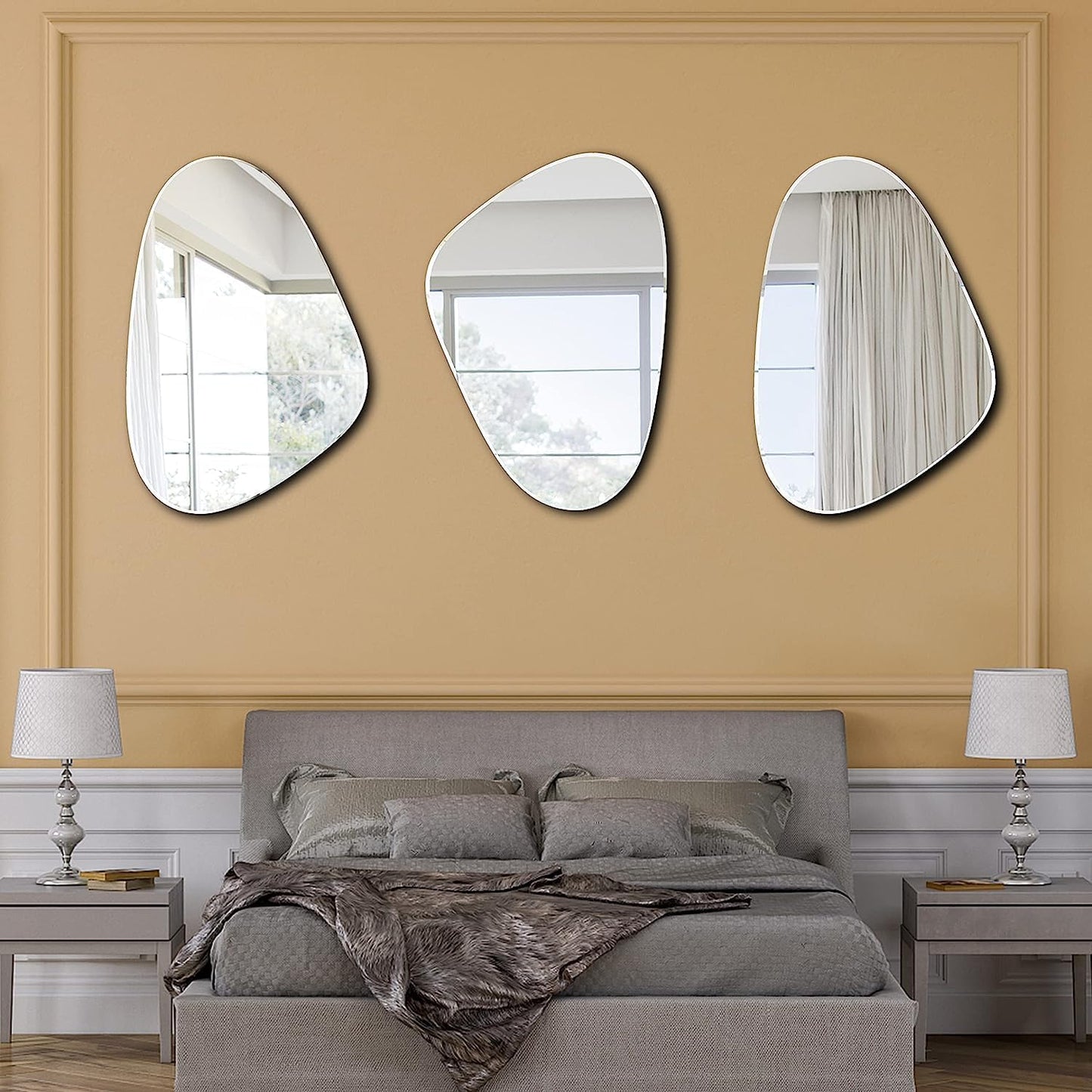 Wall mirror set - three pieces - HOS8
