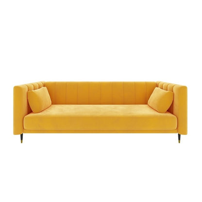 Natural wood sofa 75×200 cm - TEM76