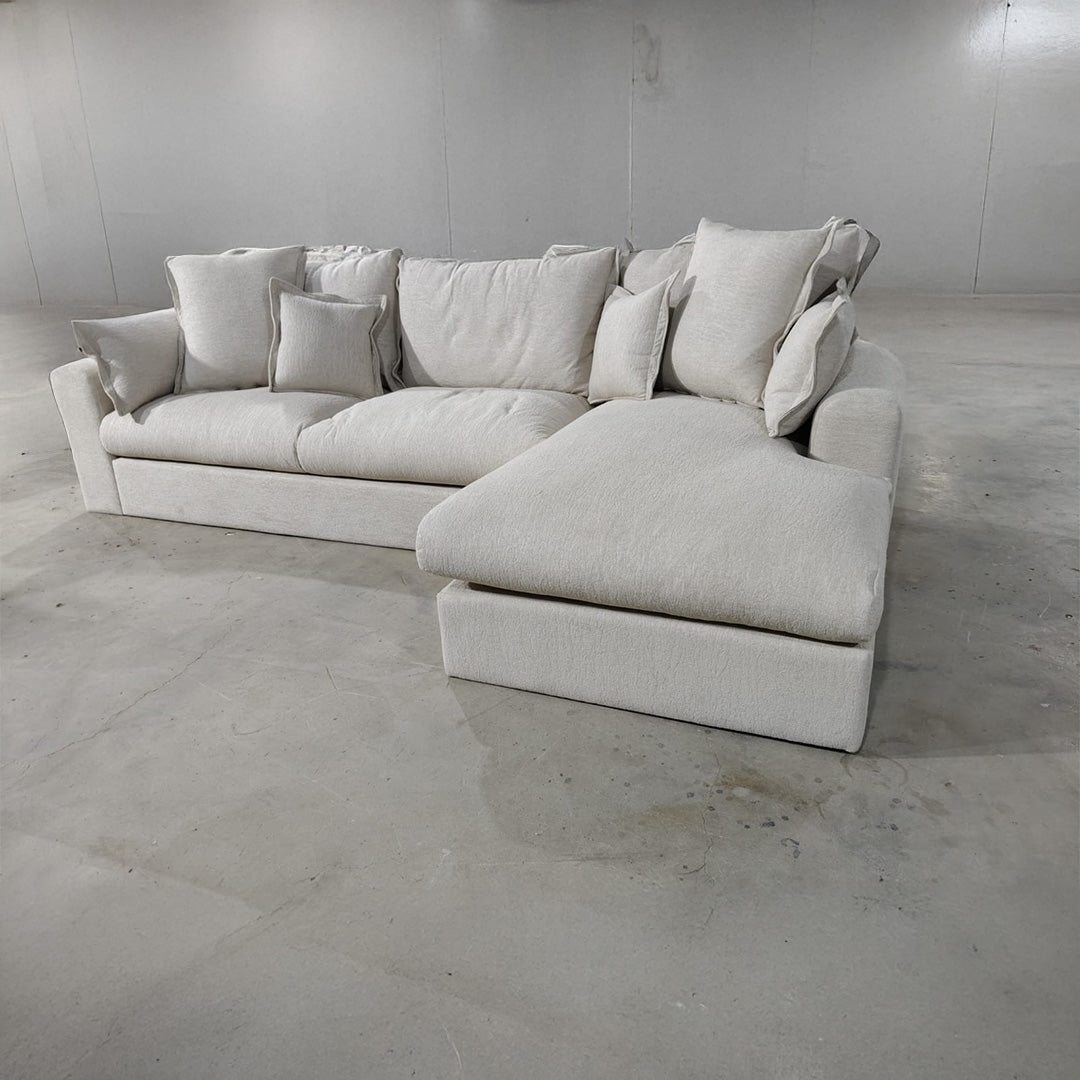 Beech wood corner sofa 290×170cm - KAB11