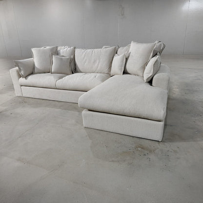 Beech wood corner sofa 290×170cm - KAB11