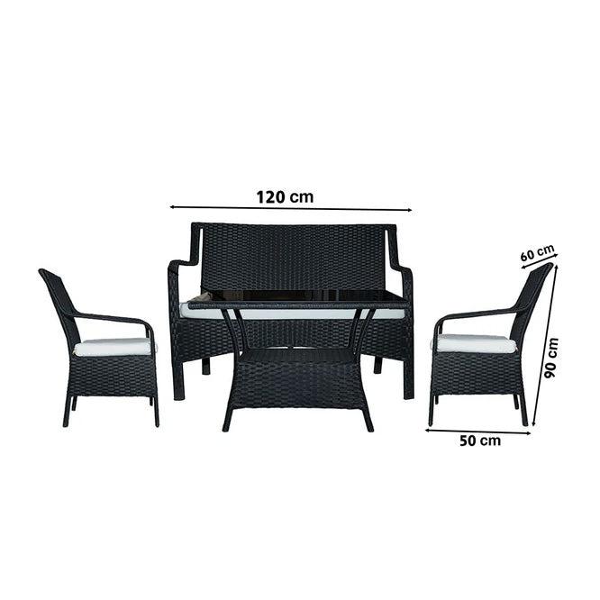 Outdoor Furniture Set - 4 Pieces - ORN29