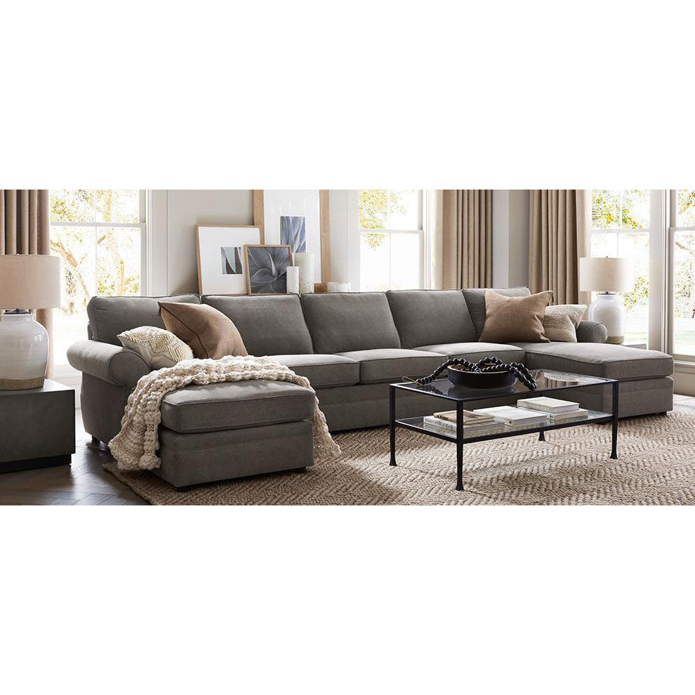 Beech wood corner sofa 340 x 180 cm-SBF66