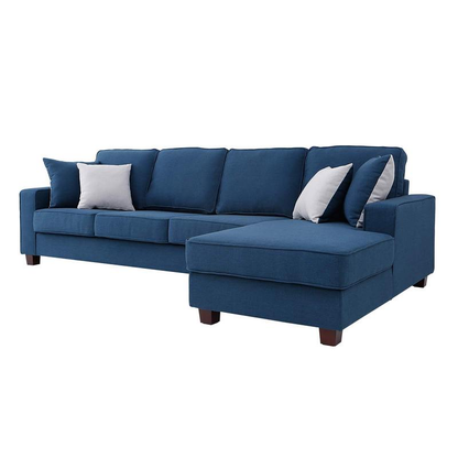 Beech wood corner sofa 300 x 175 cm - FAK97