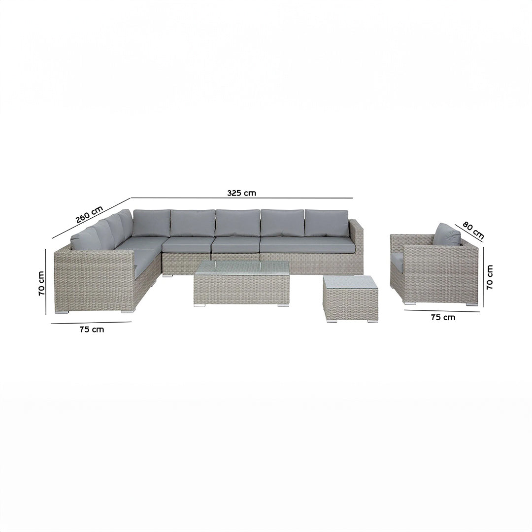 Outdoor Furniture Set - 4 Pieces - ORN4