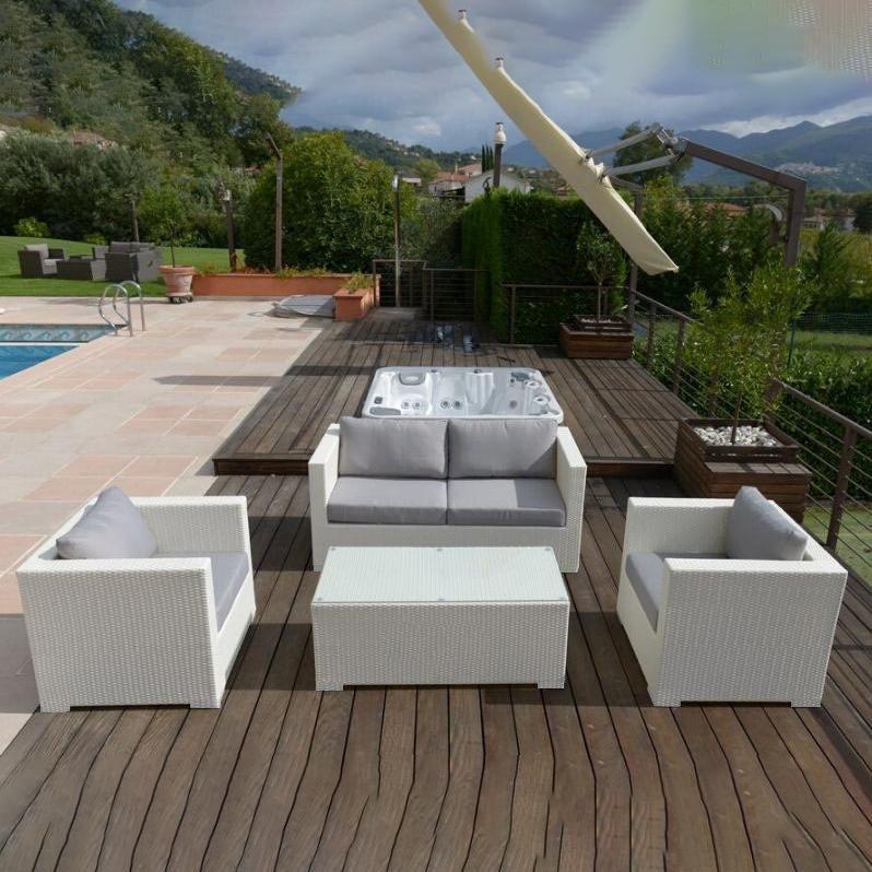 Outdoor Set - Sofa, 2 Chairs and Table - SHP117