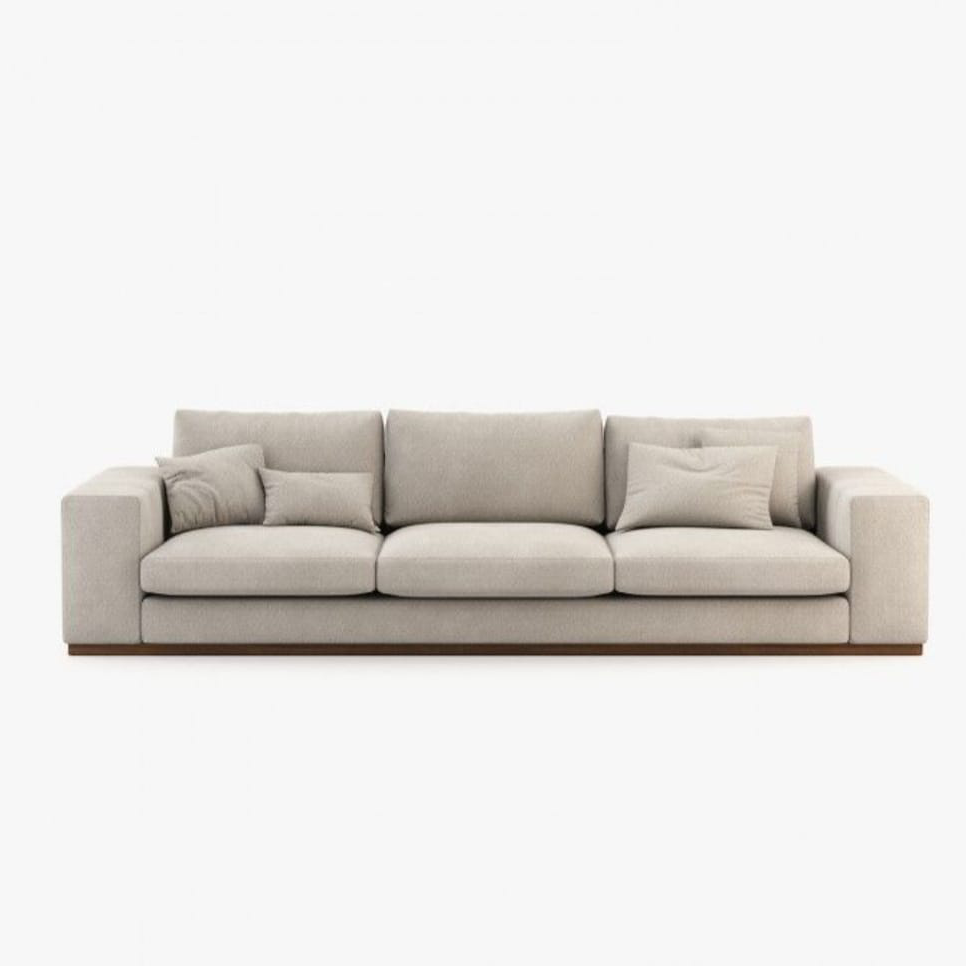Beech wood sofa 200x85cm - BHO54