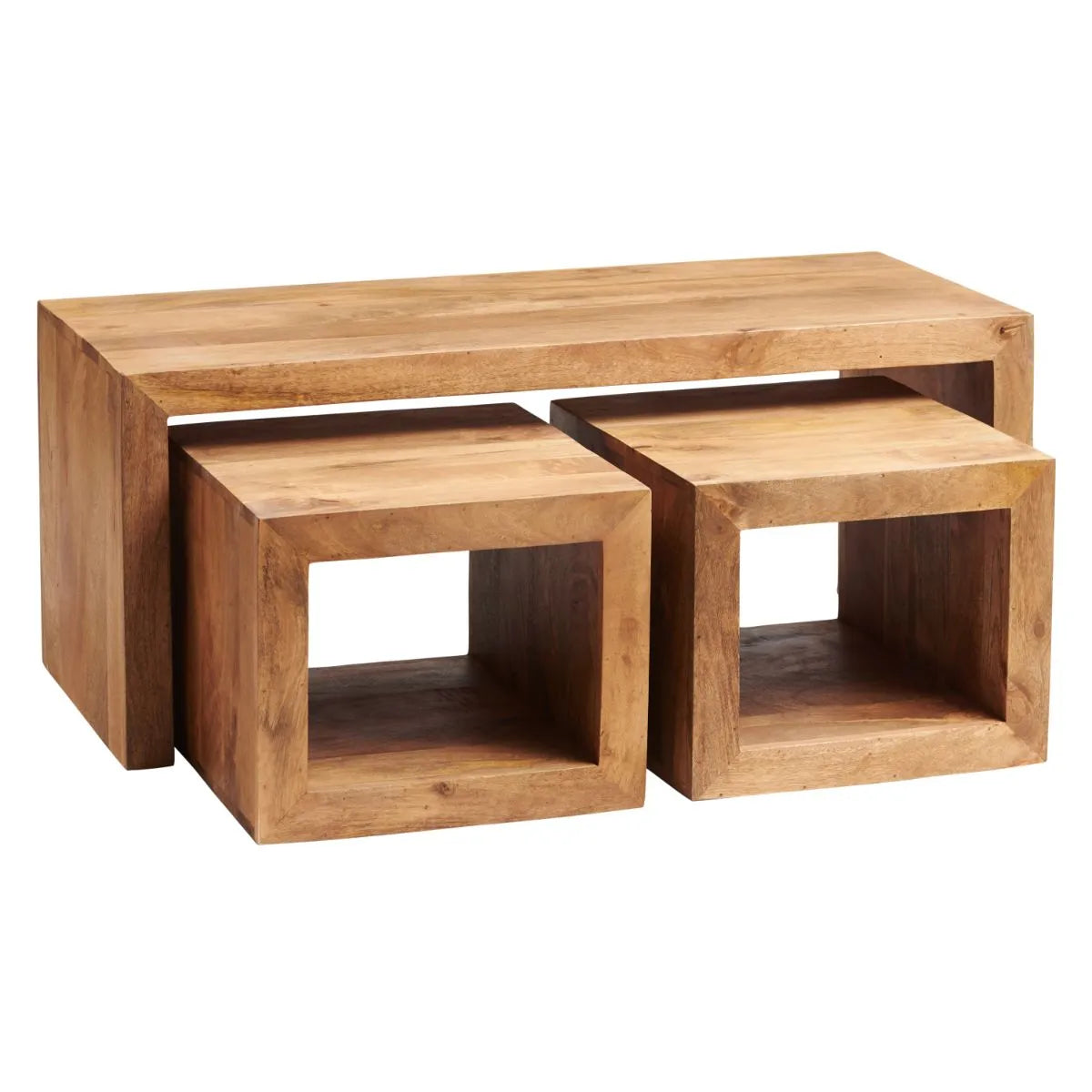 Coffee table set, 40 x 100 cm - 3 pieces - DOR140