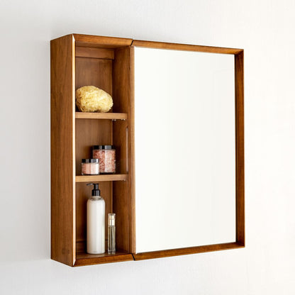 Mirror with storage unit  65×65 cm - DOR106