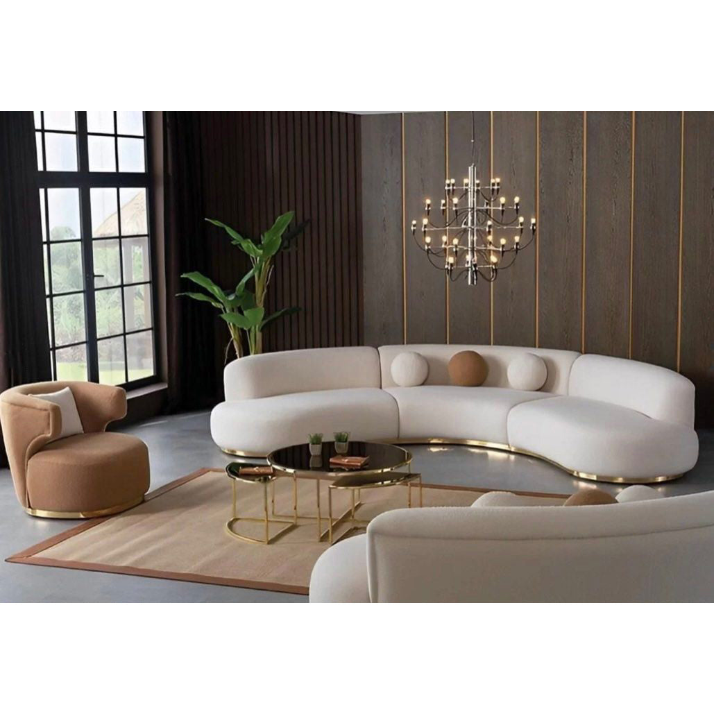 Beech wood sofa 90 x 320 cm-OUR60