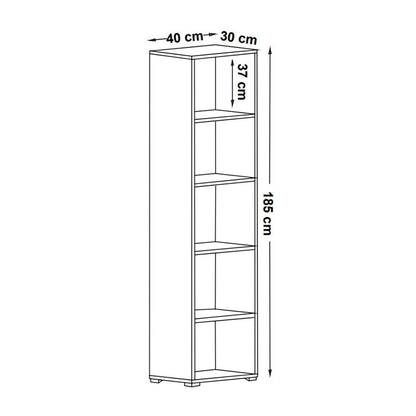 Bathroom Storage Unit 185x40cm - KAF26