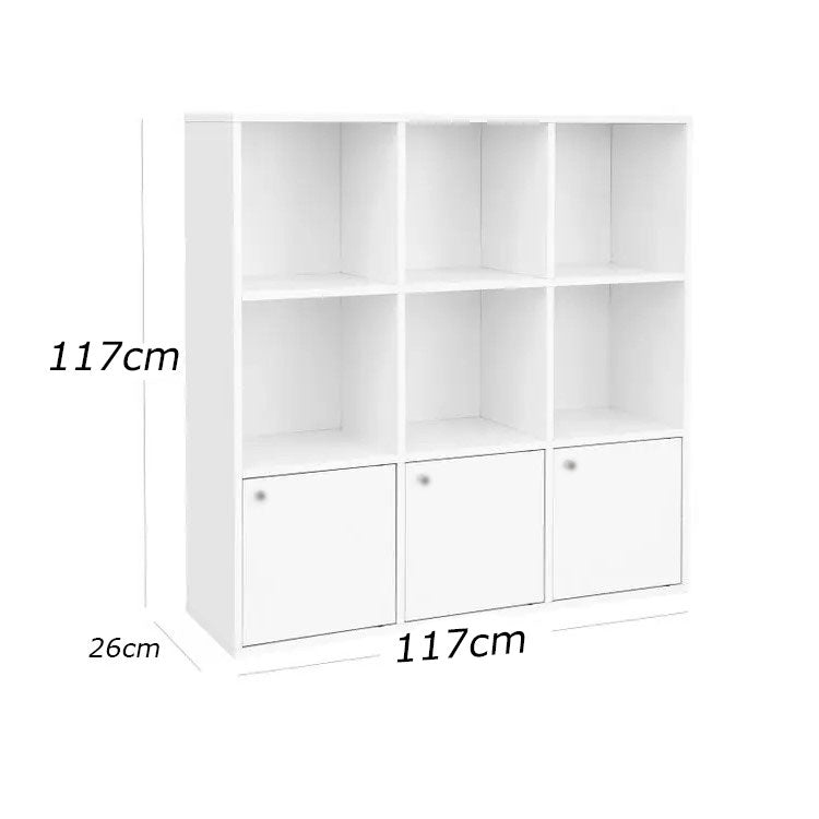 Bookcase 117 x 117 cm - FAN30