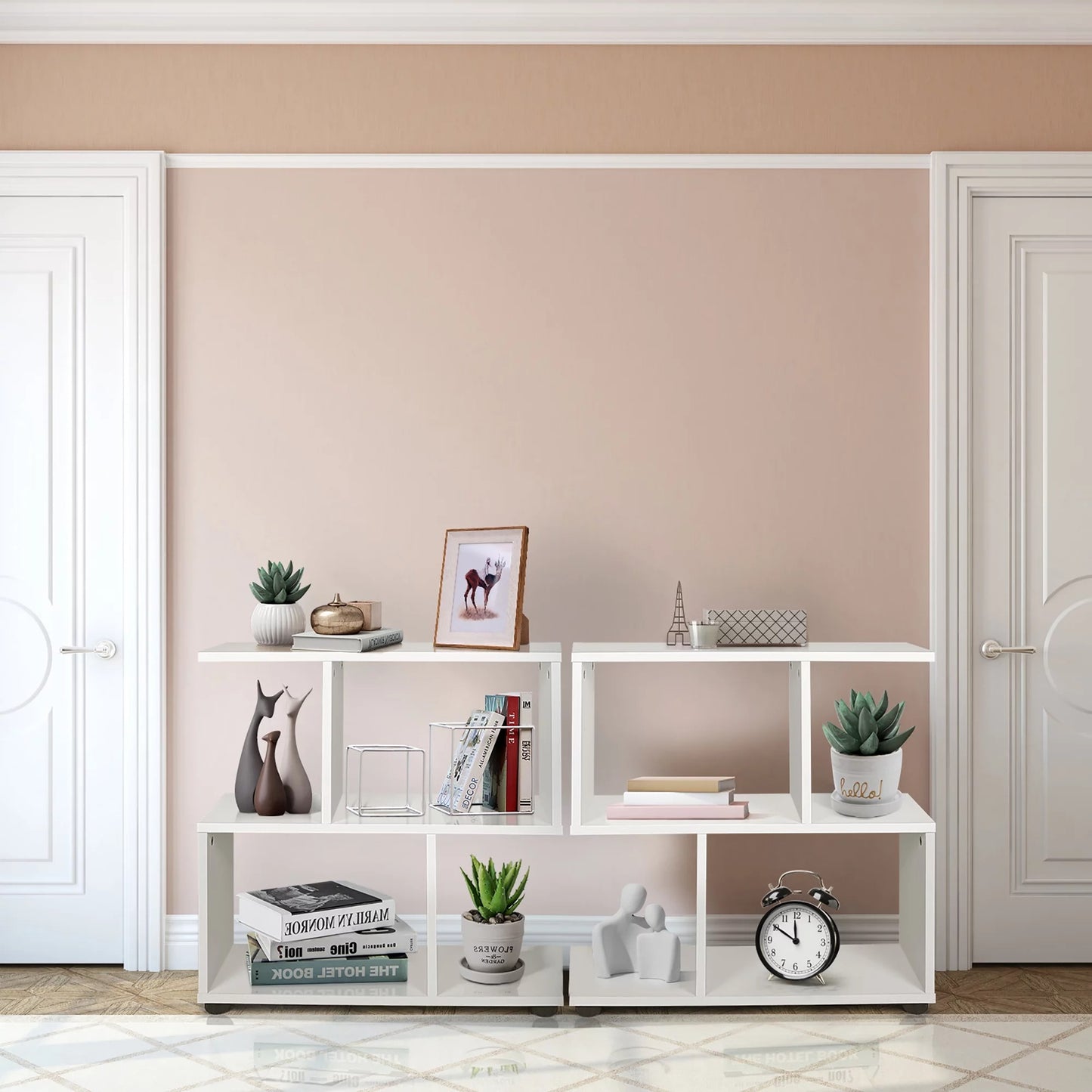 وحدة عرض أرفف - قطعتين