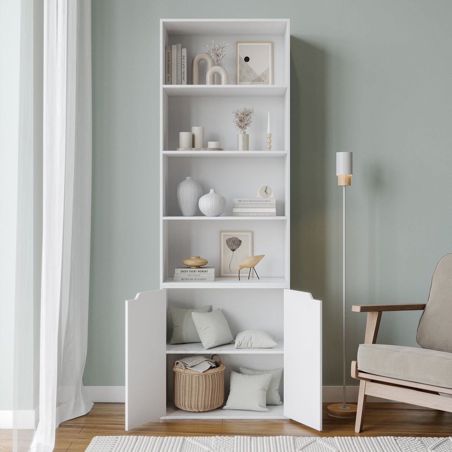 Shelf Display Unit 190x69cm - FAN480
