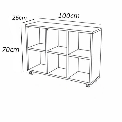 مكتبة 100×70سم- FAN34