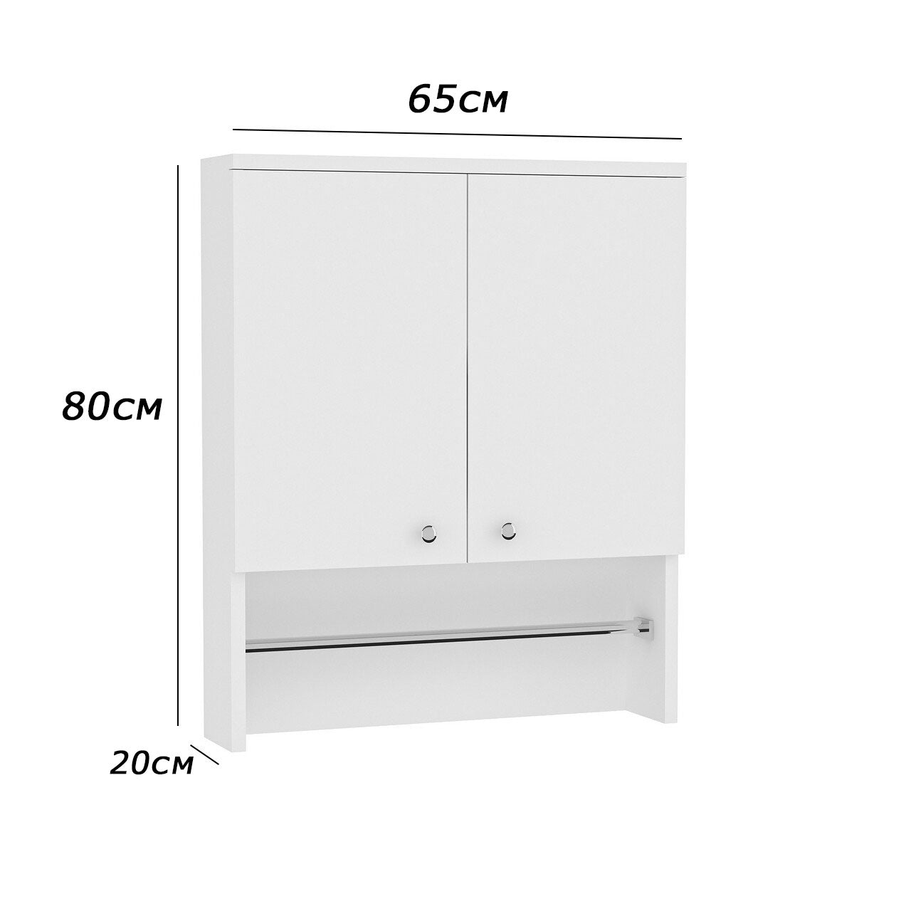 Bathroom unit 80 x 65 cm - FAN85