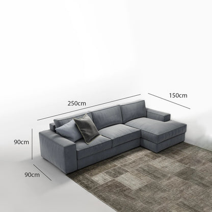Corner sofa 250 x 150 cm - BUS24
