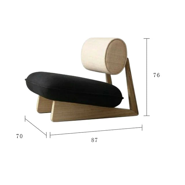 Beech wood chair 87x70cm - HMS88-F