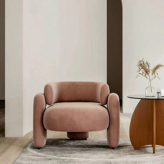 كرسي خشب زان 80×75سم - HMS105