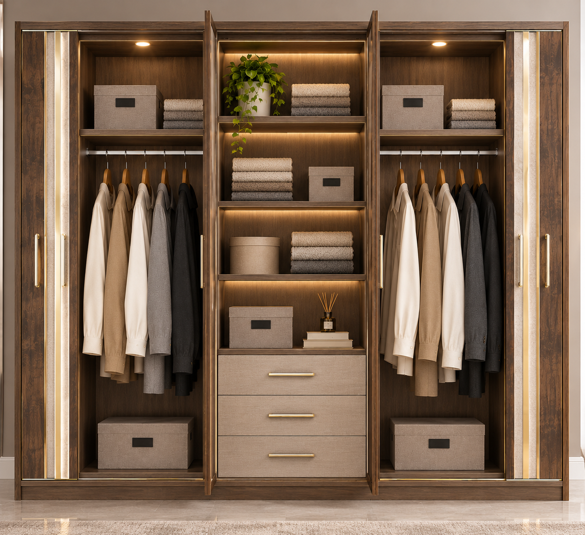 Wardrobe 240×230cm - DECO366
