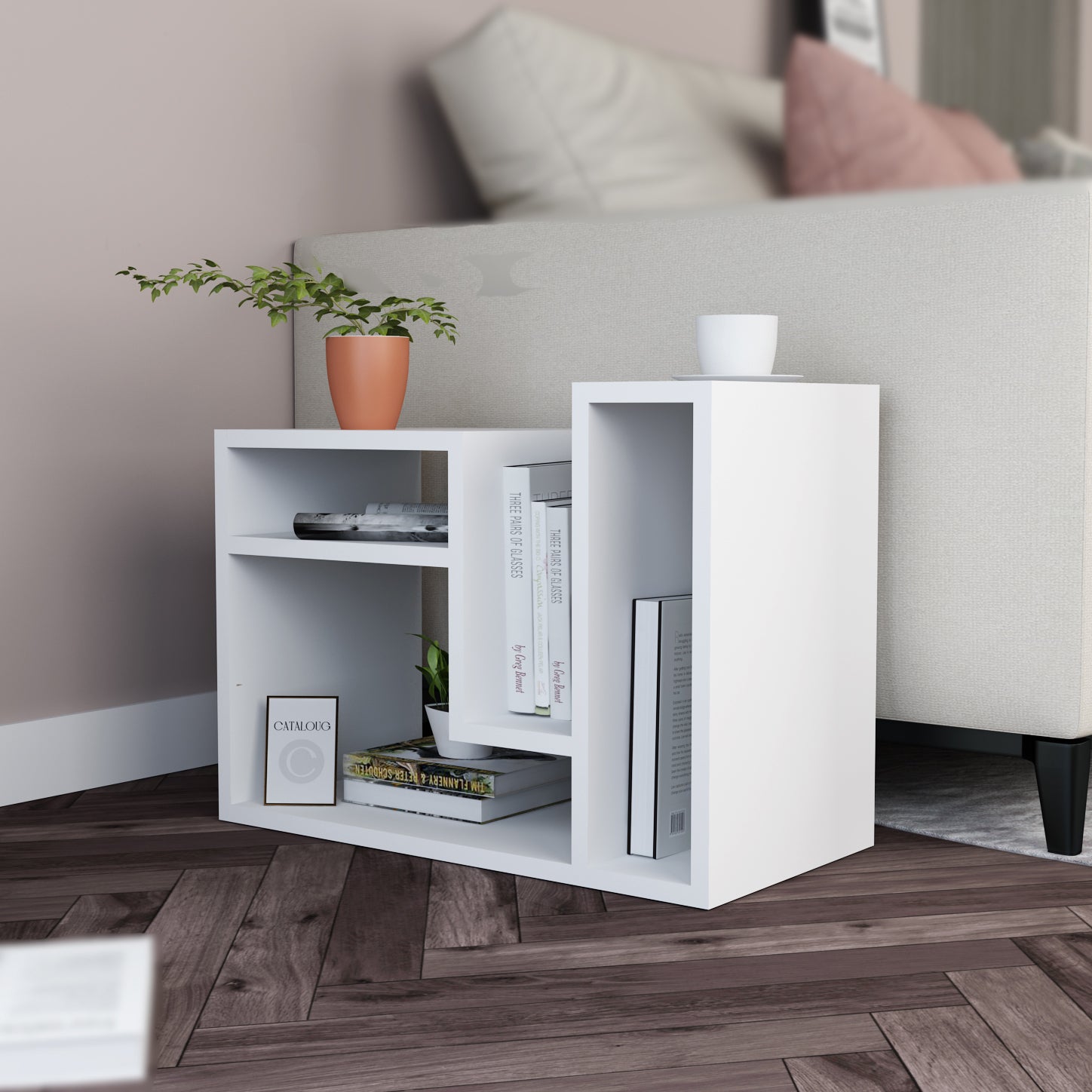 Side table 30×60 cm - LOG518 – Chic Homz