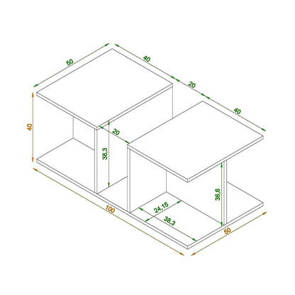 ترابيزة قهوة 50×100سم- ZAF1