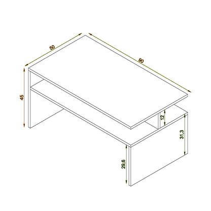 ترابيزة قهوة 50×90سم- ZAF10