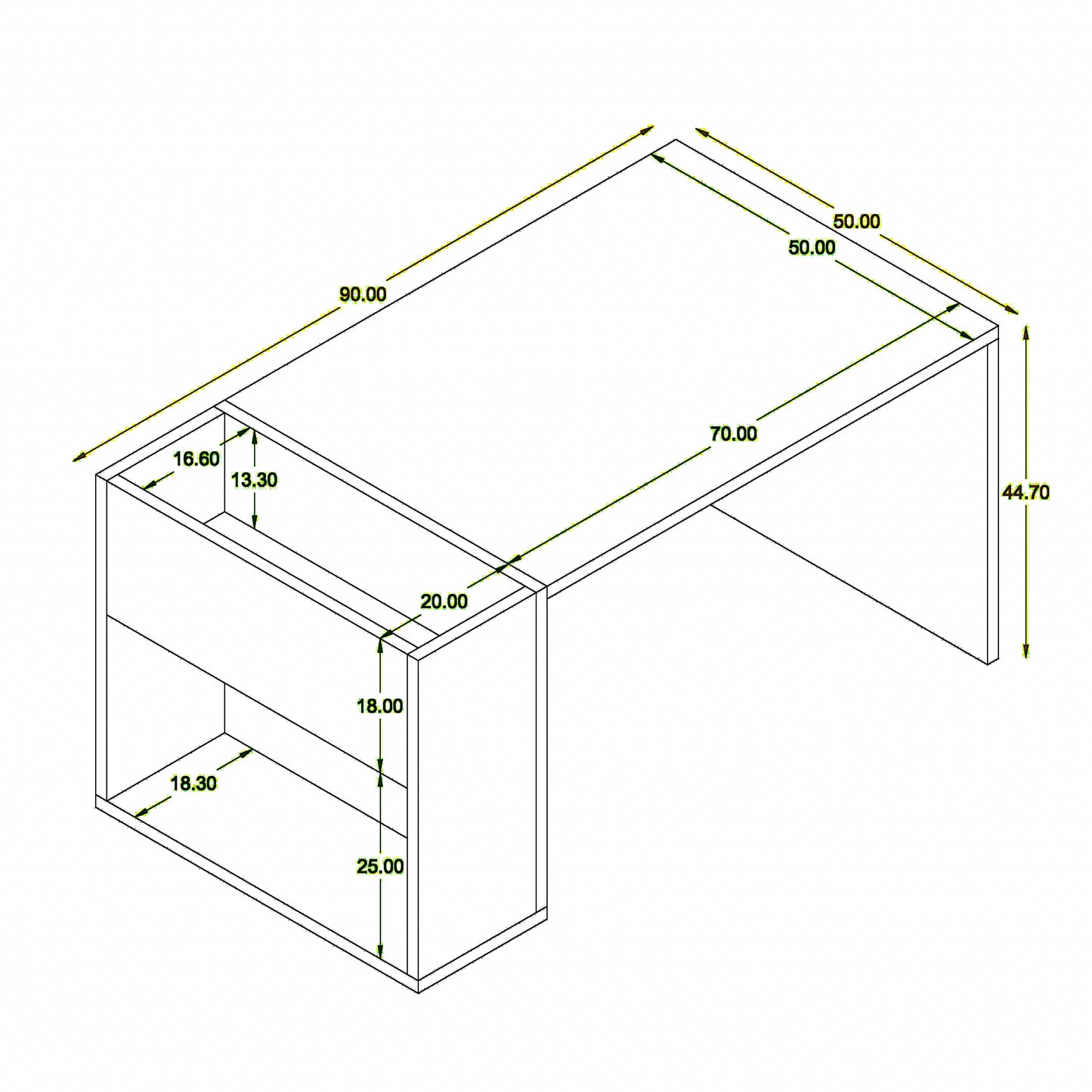 ترابيزة قهوة 50×90سم- ZAF13