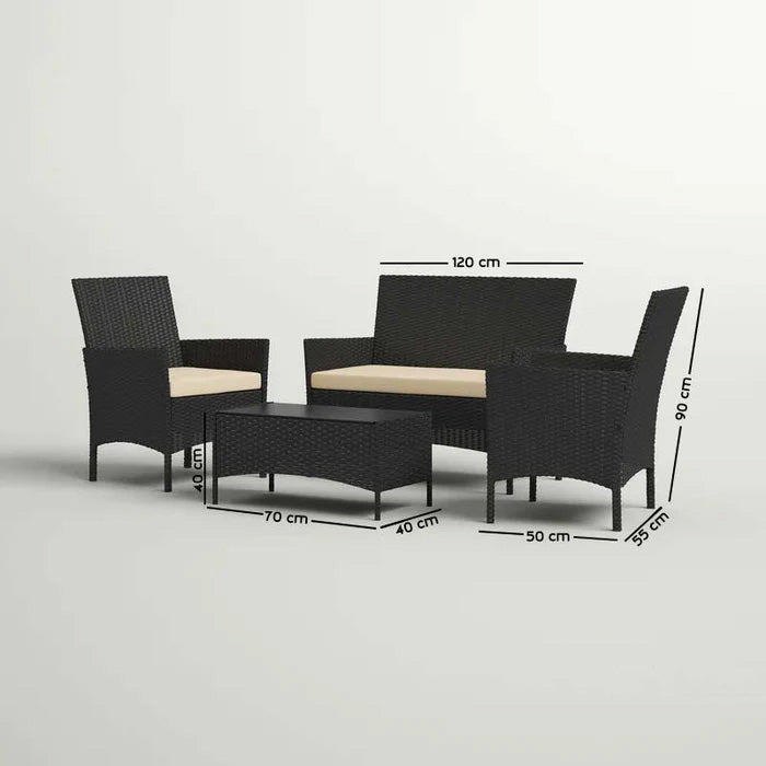 Outdoor Furniture Set - 4 Pieces - ORN27