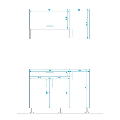 Kitchen - 2 pieces - ZAF173