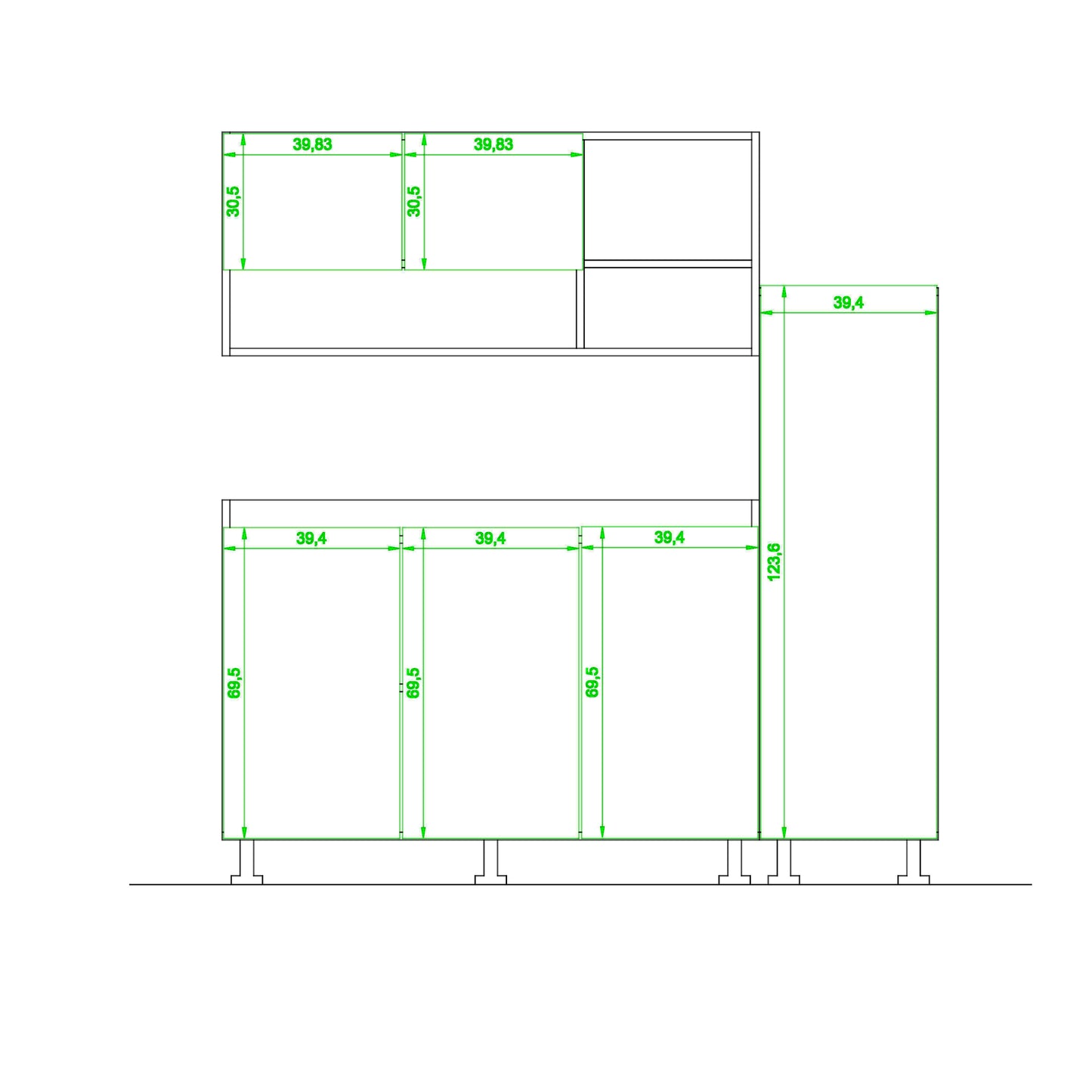 Kitchen - 3 pieces - ZAF162