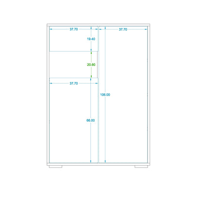 Shoe rack 35 x 80 cm - ZAF135