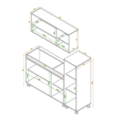 Kitchen - 3 pieces - ZAF162