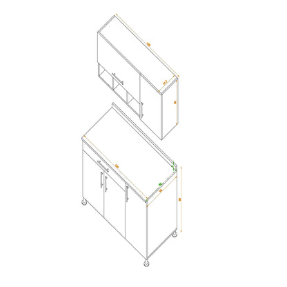 Kitchen - 2 pieces - ZAF175