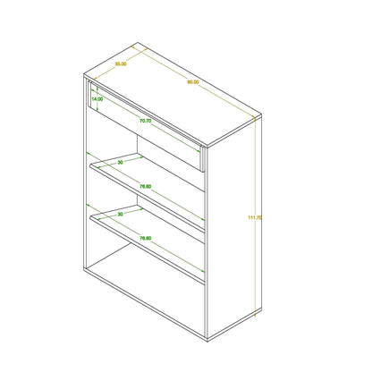 Shoe rack 37 x 80 cm - ZAF153