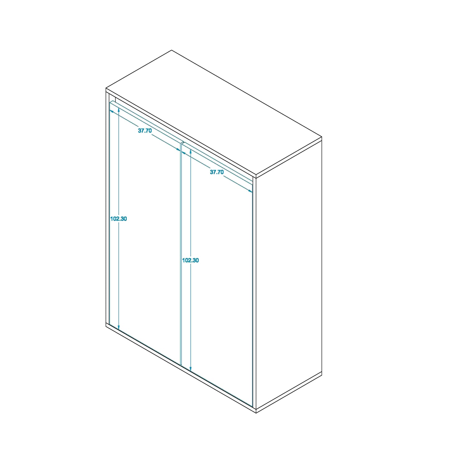 Shoe rack 35 x 80 cm - ZAF150