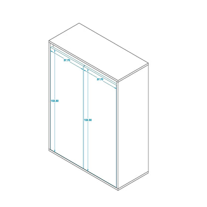 Shoe rack 35 x 80 cm - ZAF150