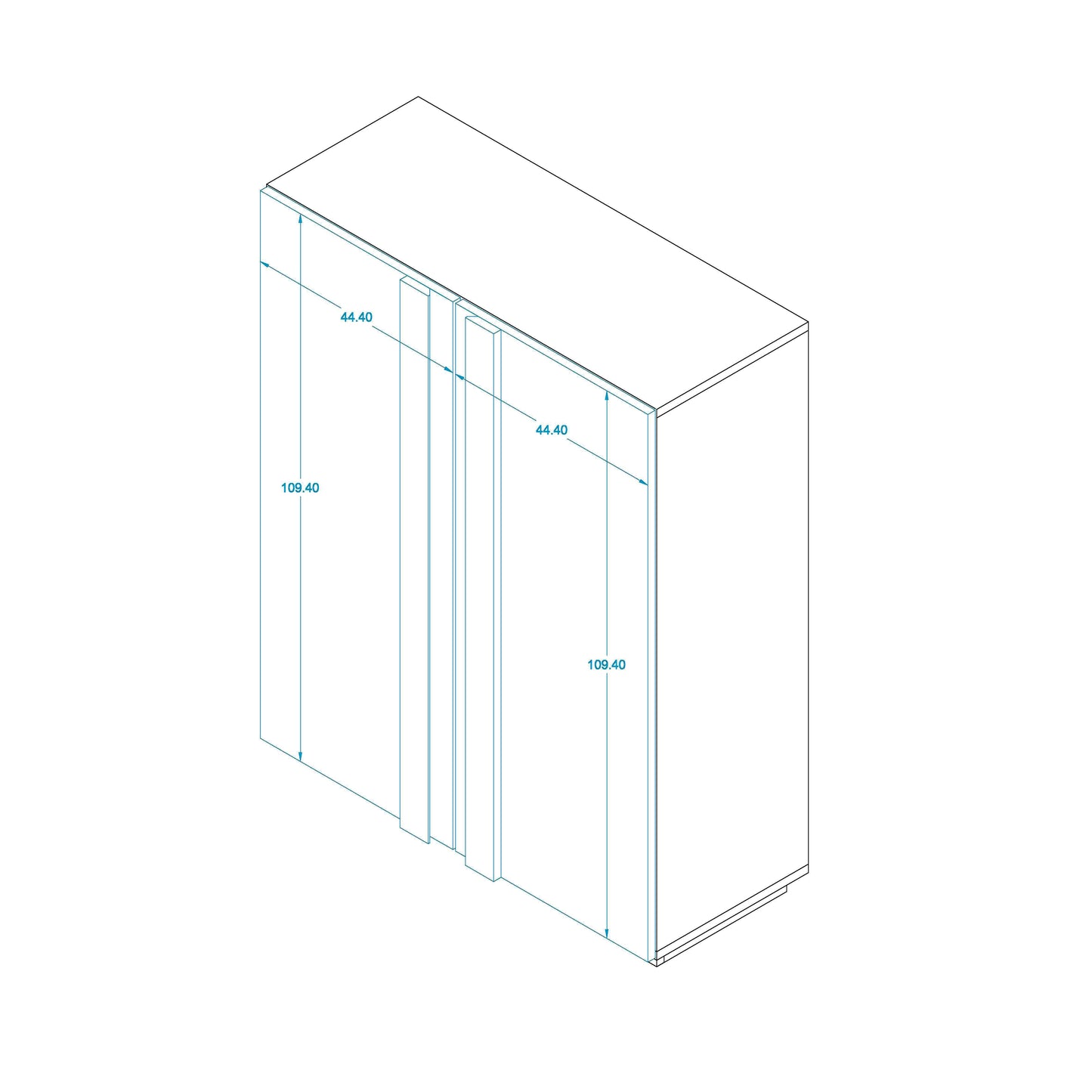 Shoe rack 37 x 90 cm - ZAF155