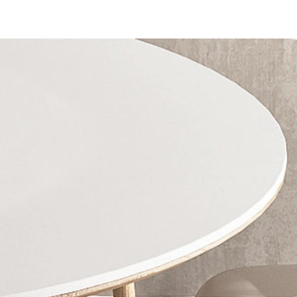 Beech Wood Dining Table - 7 Pieces - HMS48