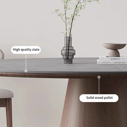 ترابيزة سفرة خشب زان - 7 قطع - HMS50